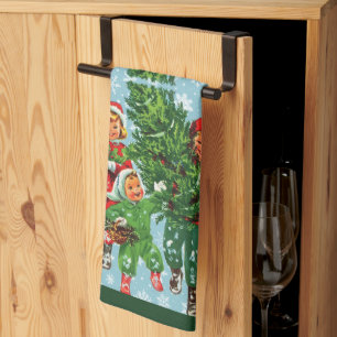 Linge De Cuisine Obtenir l'arbre de Noël