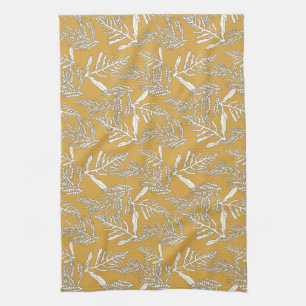 Linge De Cuisine Ocean Sea Kelp sur la plage en Or