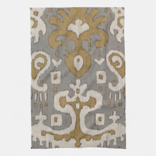 Linge De Cuisine Ochre Ikat I