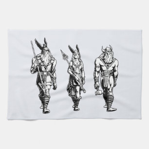 Linge De Cuisine Odin, Freyja et Thor