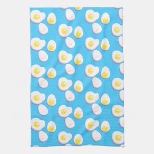 Linge De Cuisine OEufs 3D Plats Et Frits