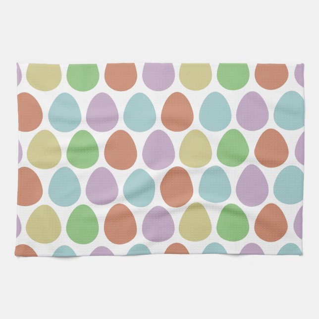 Linge De Cuisine Oeufs de Pâques Décor Motif (Horizontal)
