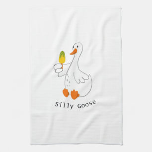 Linge De Cuisine Oie idiote, Oie drôle, Amoureux des oies