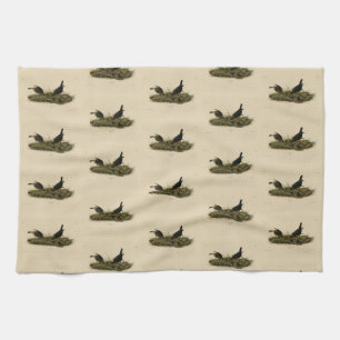 Linge De Cuisine Oiseaux de vache (Cowbird) Audubon's Birds of Amer