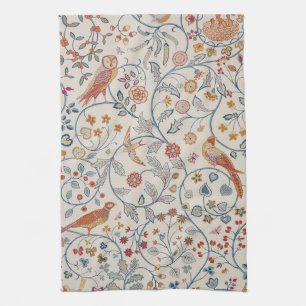 Linge De Cuisine Oiseaux et fleurs, William Morris