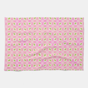 Linge De Cuisine Olive Me Loves Olive You Motif Olive Rose Rétro