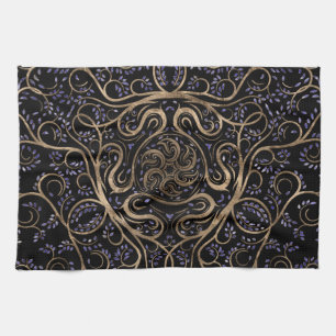 Linge De Cuisine Ornement de la roue hécatée