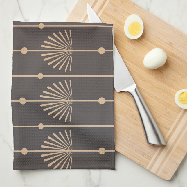 Linge De Cuisine Ornements de luxe 28 (Quart Plié)