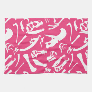 Linge De Cuisine Os Dinosaures (Rose)