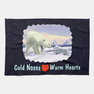 Linge De Cuisine Ours Polaire - Mama Nez Meilleur