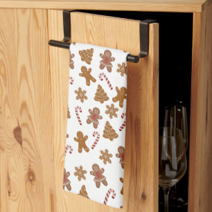 Linge De Cuisine Pain d'épices Cookies et Sucres de canne Cravate