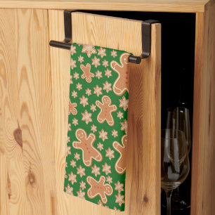 Linge De Cuisine Pain d'épices de Noël mignon Motif homme