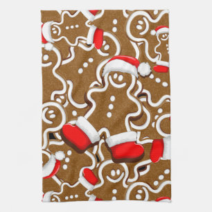 Linge De Cuisine Pain d'épices homme Noël Père Noël