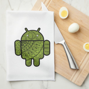 Linge De Cuisine Pancho Doodle Character pour le robot Android™