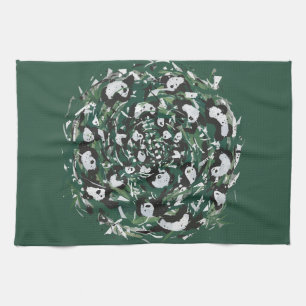 Linge De Cuisine Panda-monium