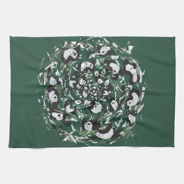 Linge De Cuisine Panda-monium (Horizontal)
