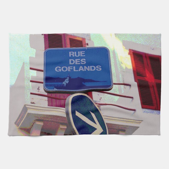 Linge De Cuisine Panneaux de rue (Horizontal)