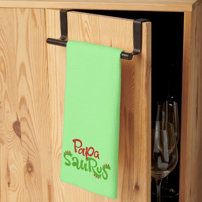 Linge De Cuisine Papa Saurus Graphic (Pliage en tiers)
