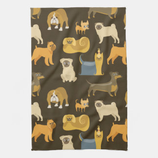 Linge De Cuisine Papier peint divers de chiens