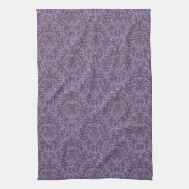 Linge De Cuisine Papier peint violet luxueux (Vertical)