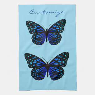 Linge De Cuisine Papillon bleu Thunder_Cove