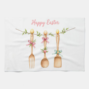 Linge De Cuisine "Pâques" - Symbole du renouveau et de la joie 🐣 �