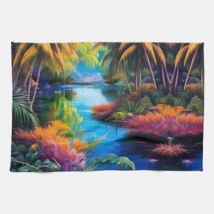 Linge De Cuisine Paradis tropical II