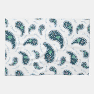 Linge De Cuisine Paramecia Paisley Protozoaire Biologie Cute Scienc