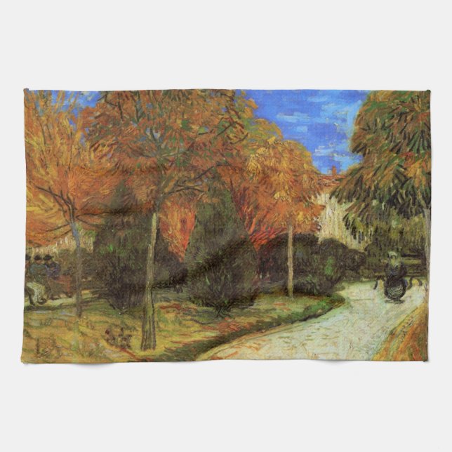 Linge De Cuisine Parc public d'Arles par Vincent van Gogh (Horizontal)