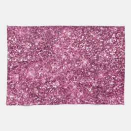 Linge De Cuisine Parties scintillant Bokeh rose