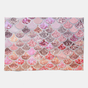 Linge De Cuisine Parties scintillant rose ombre à la mode - Balance