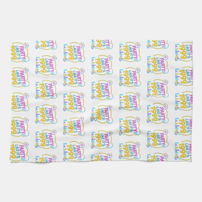 Linge De Cuisine Party Like It’s 1999®™ – Neon Soundtrack (Horizontal)