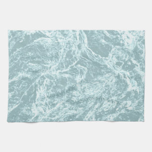 Linge De Cuisine Pastel Light Turquoise Abstrait