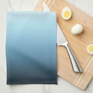 Linge De Cuisine Pastel rose et bleu Dégradé Indigo Rose Ombre