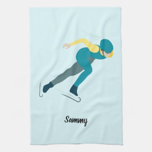 Linge De Cuisine Patinage de vitesse