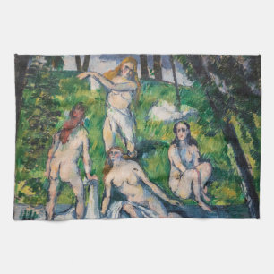 Linge De Cuisine Paul Cezanne - Quatre Bathers
