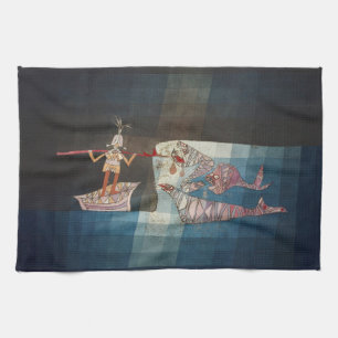 Linge De Cuisine Paul Klee Le Marin Affiche Naútíque Abstraite