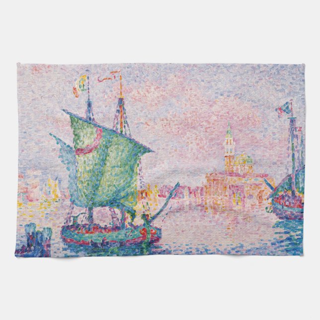 Linge De Cuisine Paul Signac - Venise, Le Nuage Rose (Horizontal)