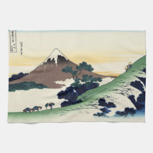 Linge De Cuisine Paysage oriental frais de vue de Hokusai Fuji de