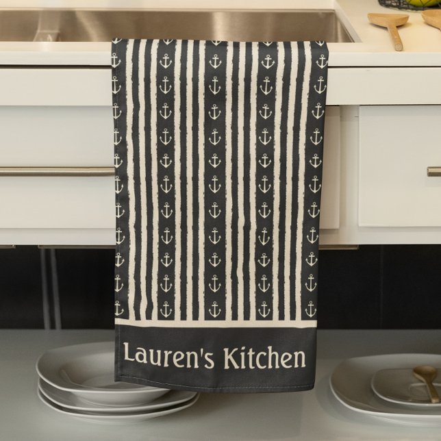 Linge De Cuisine Pêcheur d'Ancres nautiques (Créateur téléchargé)