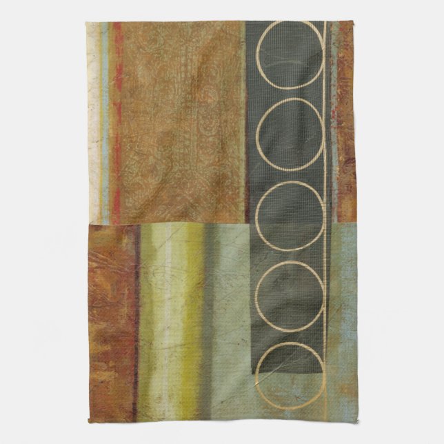 Linge De Cuisine Peinture Abstraite multitexturée par Vision Studio (Vertical)
