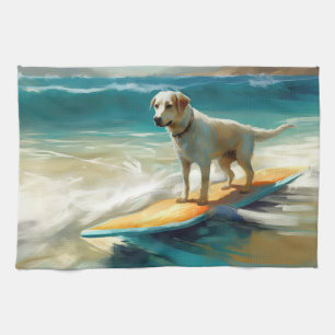 Linge De Cuisine Peinture Anatolie Shepherd Beach Surf