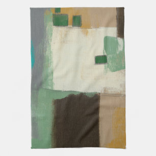 Linge De Cuisine Peinture expressionniste avec pointes de brosse lo