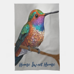 Linge De Cuisine Peinture vibrante de colibri d'Allen