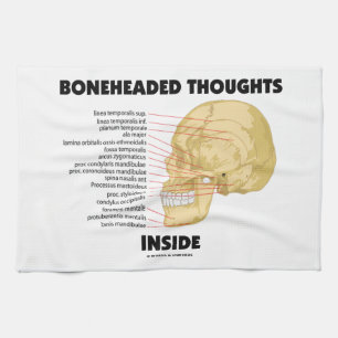 Linge De Cuisine Pensées Boneheaded à l'intérieur