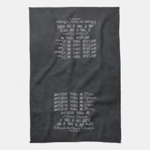 Linge De Cuisine Pensez sur l'écriture sainte chrétienne de bible