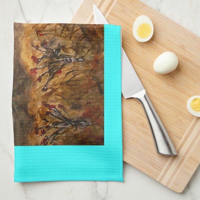 Linge De Cuisine père Noël fe (Quart Plié)