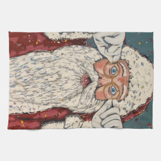 Linge De Cuisine Père Noël Surpris