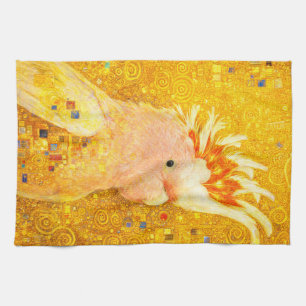 Linge De Cuisine Perroquet Cacatoès de Major Mitchell de Gustav Kli