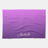 Personalisé violet ombre